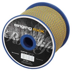 Singing Rock 6 Mm Cord Amarillo,Gris 100 m