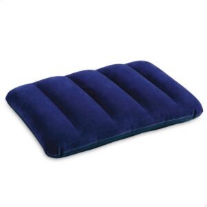 Intex Flocked Inflable Pillow Mattress Azul For Ultra Frame Pool