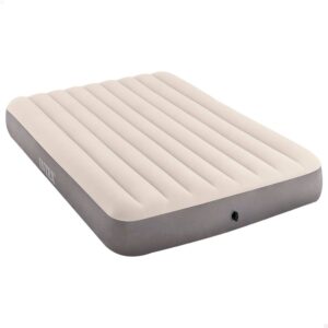 Intex Dura Beam Standard Deluxe Single High Mattress Beige 152 x 203 x 25 cm