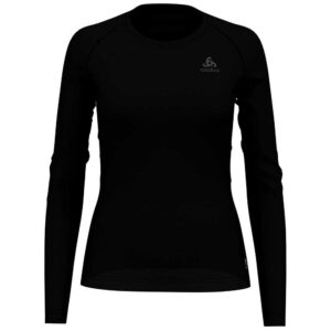 Odlo Active F-dry Light Long Sleeve Base Layer Negro XS Mujer
