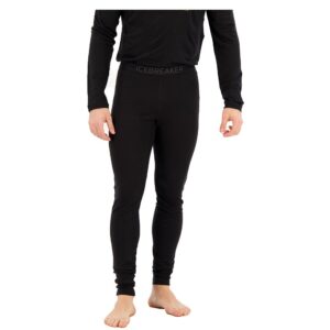Icebreaker 200 Oasis Merino Leggings Negro M Hombre