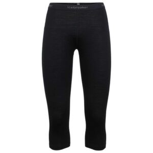 Icebreaker 200 Oasis Legless Merino 3/4 Leggings Negro S Mujer
