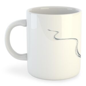 Kruskis 325ml Snowboard Track Mug Blanco