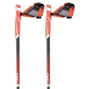 Tsl Outdoor Addict Carbon 4 Cork Standard Poles Naranja,Negro 110 cm