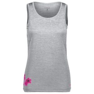 Cmp 38t6686 Sleeveless T-shirt Gris L Mujer