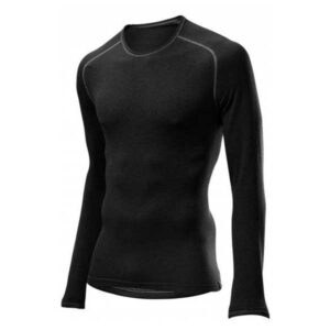 Loeffler Transtex Warm Black Long Sleeve Base Layer Negro 58 Hombre