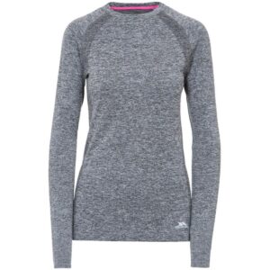 Trespass Welina Tp75 Long Sleeve Base Layer Gris L Mujer