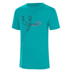 Trangoworld Sangons Short Sleeve T-shirt Azul 14 Years