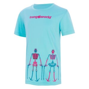 Trangoworld Teleno Short Sleeve T-shirt Azul 6 Years