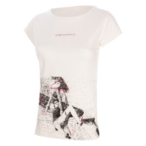 Trangoworld Stasa Short Sleeve T-shirt Blanco 2XL Mujer