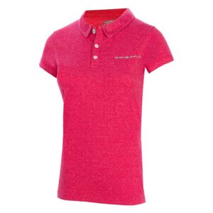 Trangoworld Ulia Short Sleeve Polo Shirt Rojo L Mujer