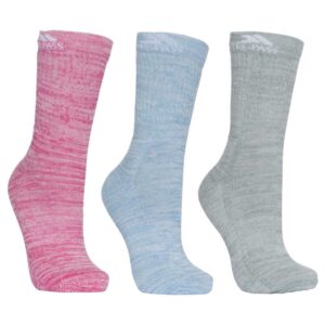 Trespass Helvellyn Socks 3 Pairs Multicolor EU 39-42 Mujer