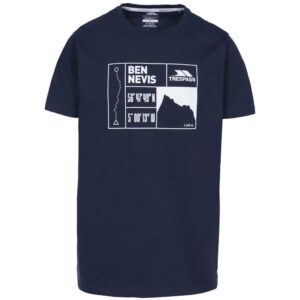 Trespass Nev Short Sleeve T-shirt Azul S Hombre