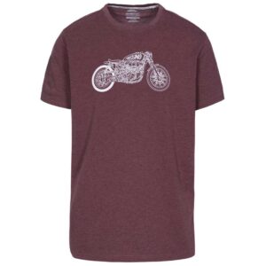 Trespass Motorbike Short Sleeve T-shirt Rojo XS Hombre