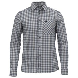 Odlo Nikko Check Long Sleeve Shirt Gris S Hombre
