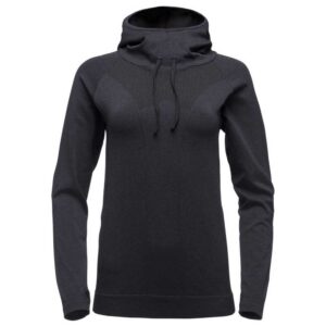 Black Diamond Crux Hoodie Gris S Mujer