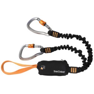 Black Diamond Iron Cruiser Lanyards & Energy Absorbers Negro