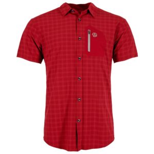 Ternua Athy Short Sleeve Shirt Rojo S Hombre