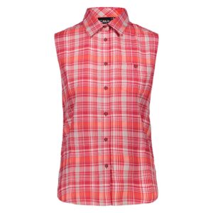Cmp 39t6396 Sleeveless Shirt Rojo 2XL Mujer