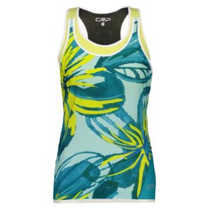 Cmp 39c6276 Sleeveless T-shirt Verde,Azul XL Mujer