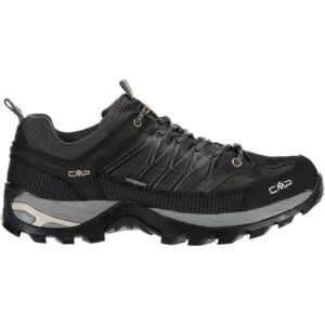 Cmp Rigel Low Wp 3q54457 Hiking Shoes Marrón,Negro EU 43 Hombre