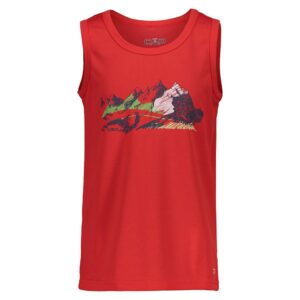 Cmp 39t6564 Sleeveless T-shirt Rojo 3 Years