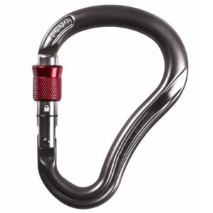 Ocun Harpy Hms Screw Snap Hook Gris