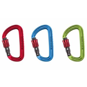 Ocun Falcon Screw Snap Hook 3 Units Multicolor