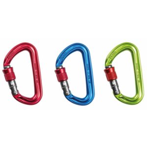 Ocun Hawk Screw Snap Hook 3 Units Multicolor