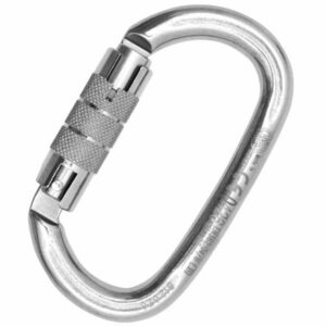 Kong Ovalone Inox Twist Lock Snap Hook Plateado 110 mm