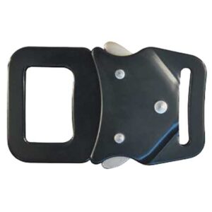 Kong Buckle 928a.28 Negro 28 mm