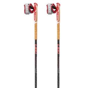 Leki Vertical K Poles Rojo 120 cm