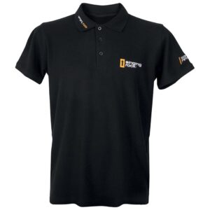Singing Rock Short Sleeve Polo Shirt Negro L Hombre