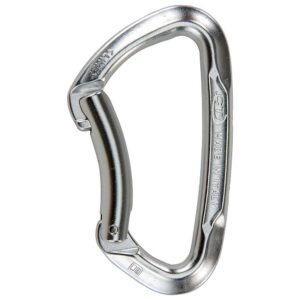 Climbing Technology Lime B Polished Snap Hook Plateado
