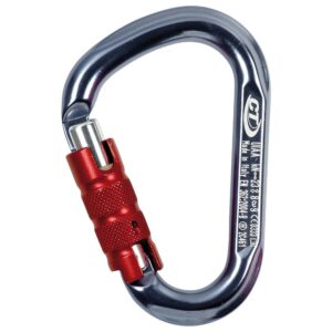 Climbing Technology Snappy Tg Anodized Snap Hook Rojo,Azul