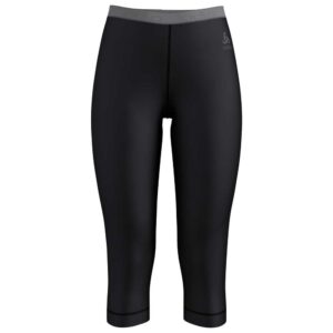 Odlo Natural 100% Merino Warm 3/4 Leggings Negro L Mujer