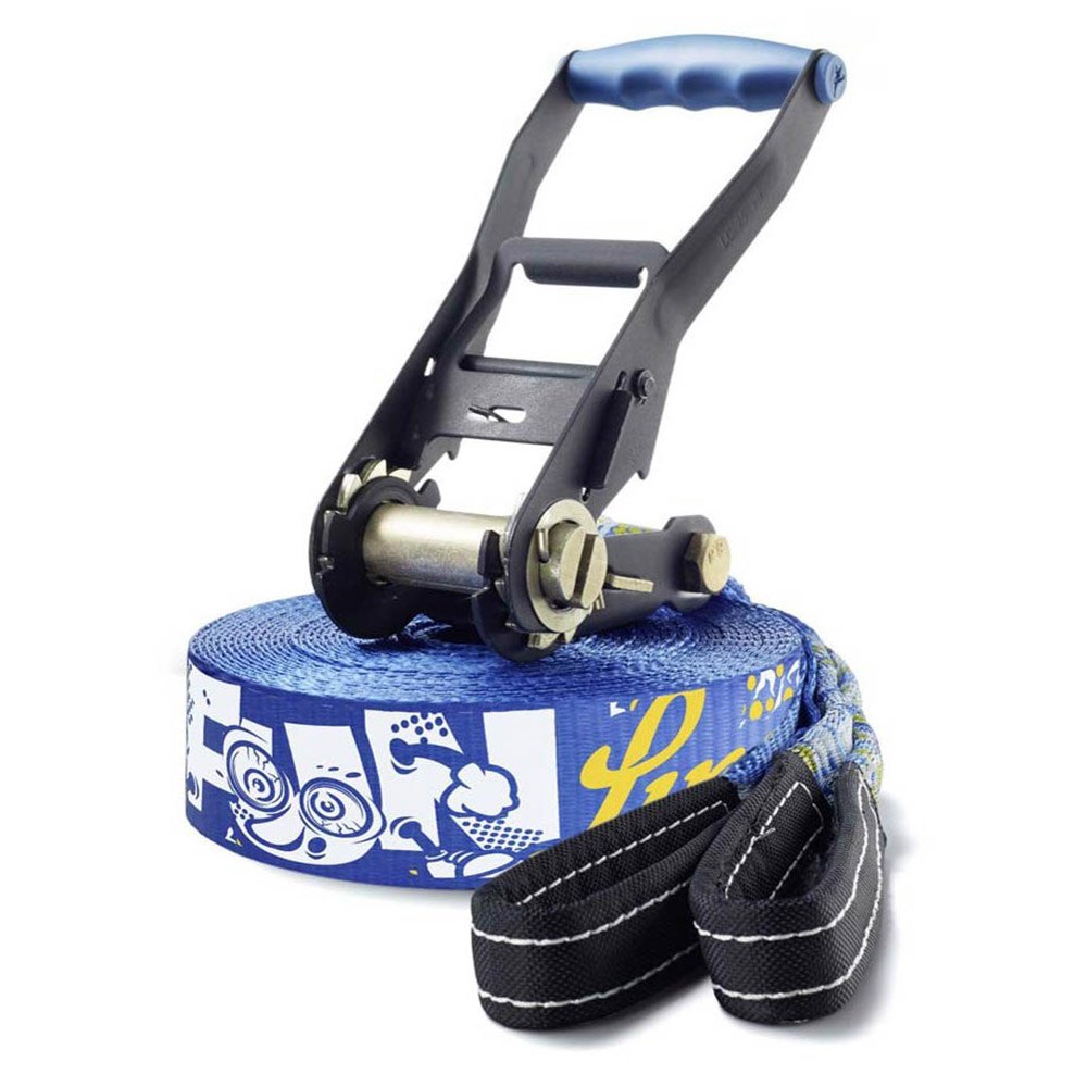 Gibbon Slacklines Fun Line Treewear Azul