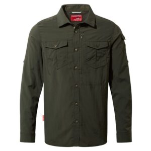 Craghoppers Nosilife Adventure Ii Long Sleeve Shirt Verde 4XL Hombre