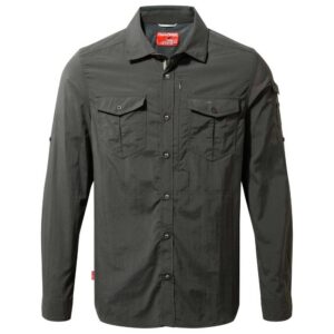 Craghoppers Nosilife Adventure Ii Long Sleeve Shirt Gris 3XL Hombre