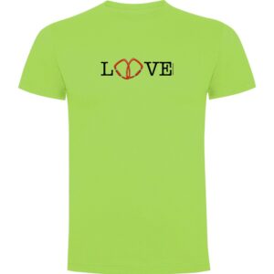 Kruskis Love Short Sleeve T-shirt Verde 3XL Hombre