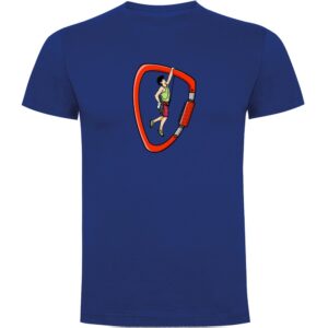 Kruskis Climber Short Sleeve T-shirt Azul 3XL Hombre