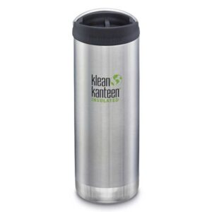 Klean Kanteen Insulated Tkwide 473ml Coffee Cap Thermo Plateado