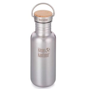 Klean Kanteen Reflect 532ml Bamboo Cap Thermo Plateado