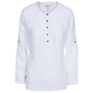 Trespass Messina Long Sleeve Shirt Blanco 2XL Mujer