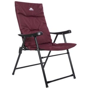 Trespass Paddy Folding Pafdded Deck Chair Rojo