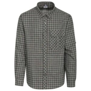 Trespass Snyper Long Sleeve Shirt Verde M Hombre