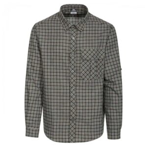 Trespass Snyper Long Sleeve Shirt Verde M Hombre
