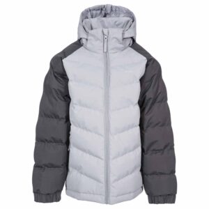 Trespass Sidespin Jacket Gris 11-12 Years Niño