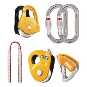Petzl Crevasse Rescue Kit Amarillo,Gris,Multicolor