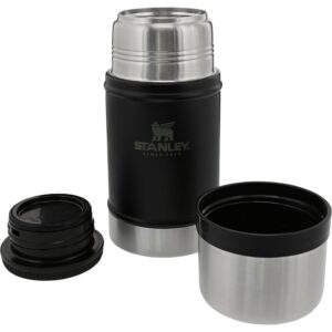 Stanley Classic 700ml Thermo Negro,Plateado